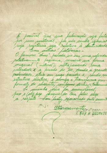 003 – Carta de Ely A. Deconto para a revista O Cruzeiro (p. 2)