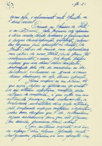 015 – Carta de José Tomás Júnior para João Martins (p. 2)