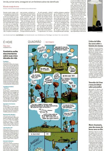 134 — Crônica “Eu vi um óvni passar a ser fâni”